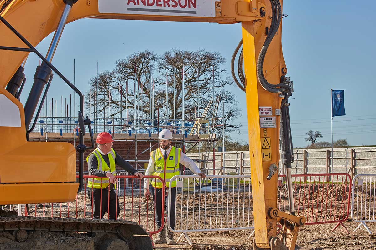 Crest Nicolson Employees on site visits