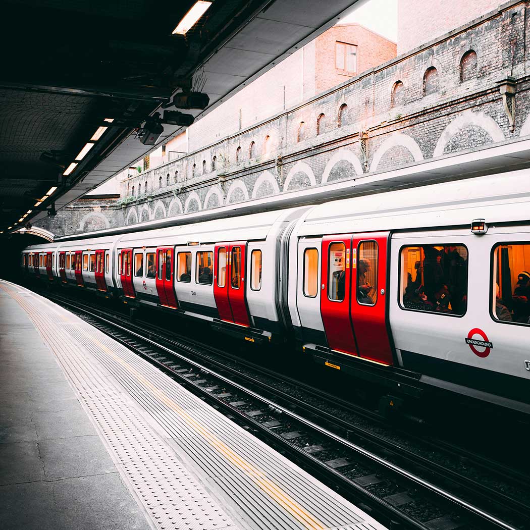 London trains image