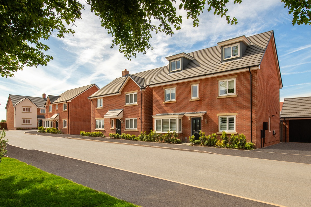 Street Scene Photography of Homes 105 - 107 at Sketchley Gardens
