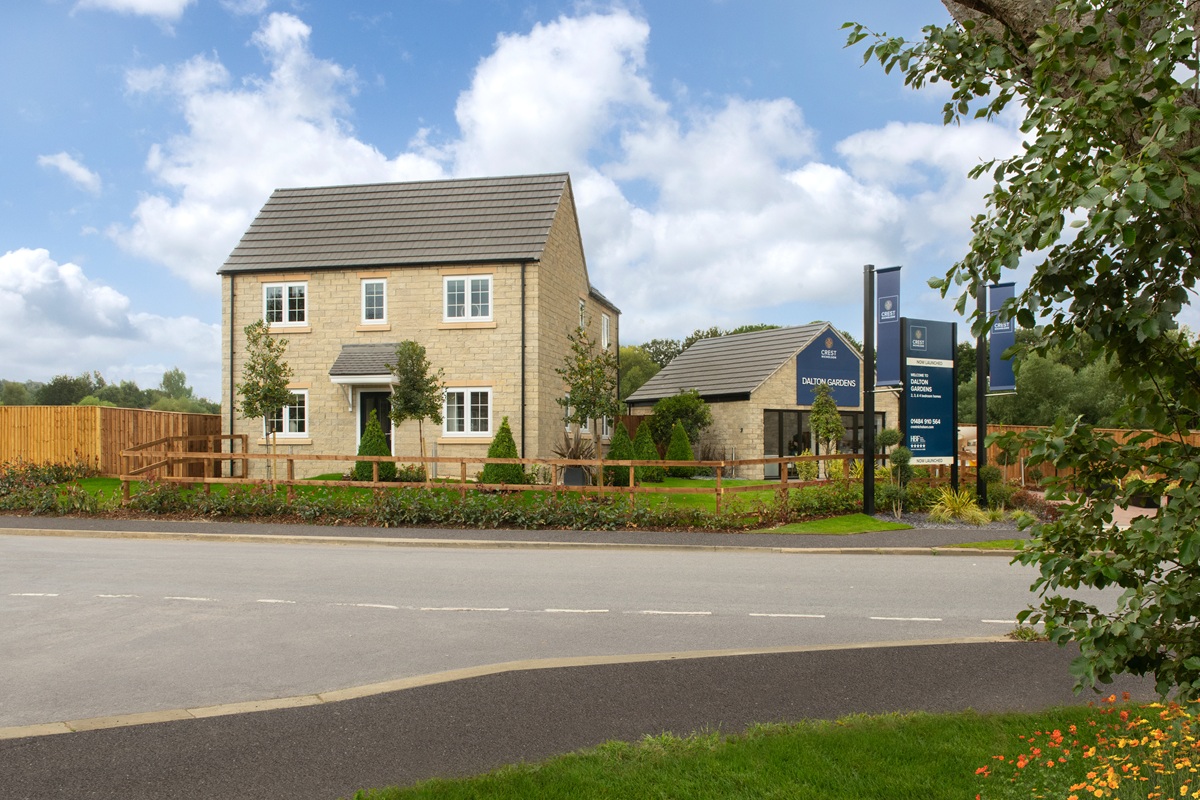External Photography of Sales Area at Dalton Gardens