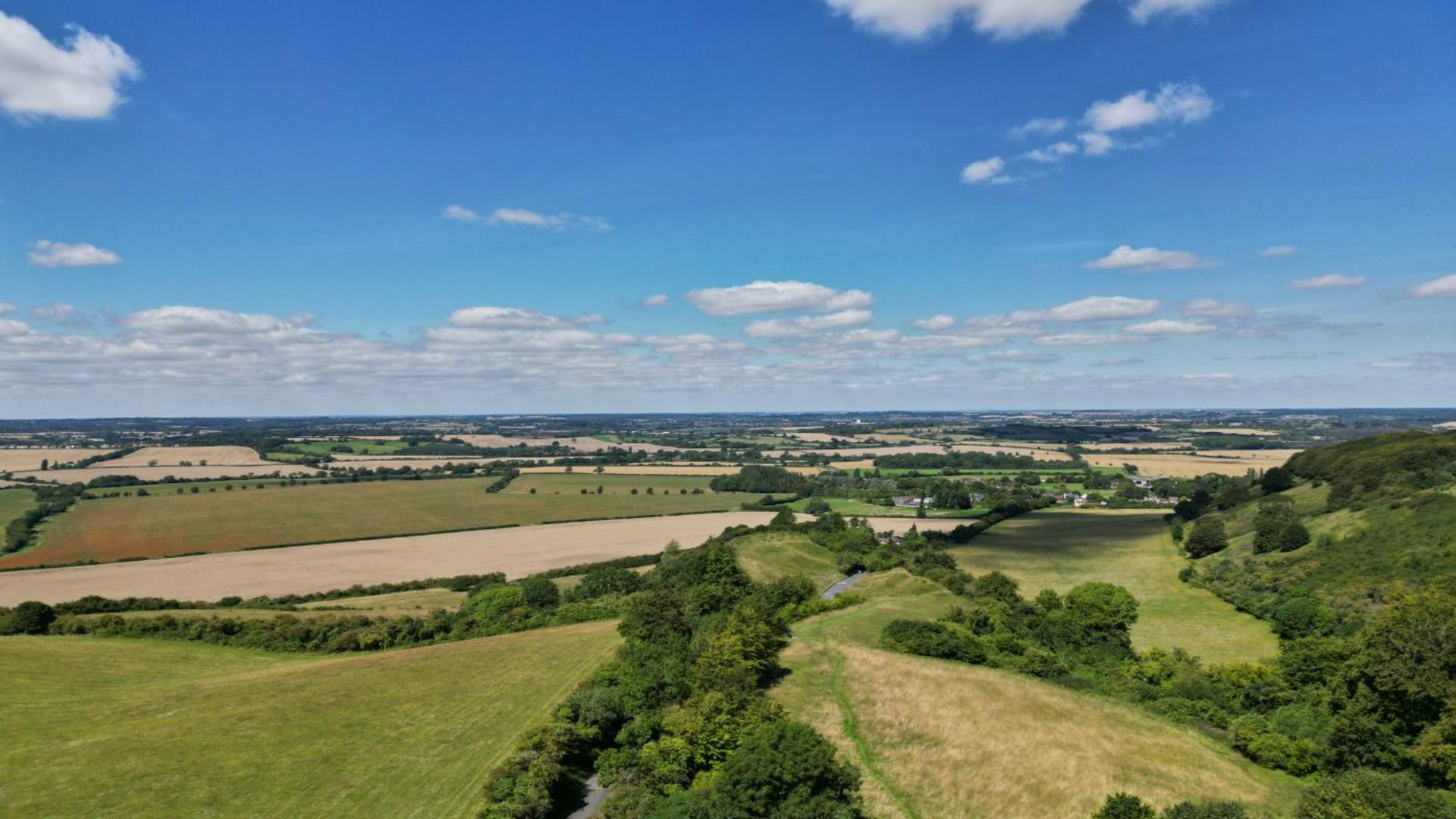 Drone photography at Castlefield Park, Harlington