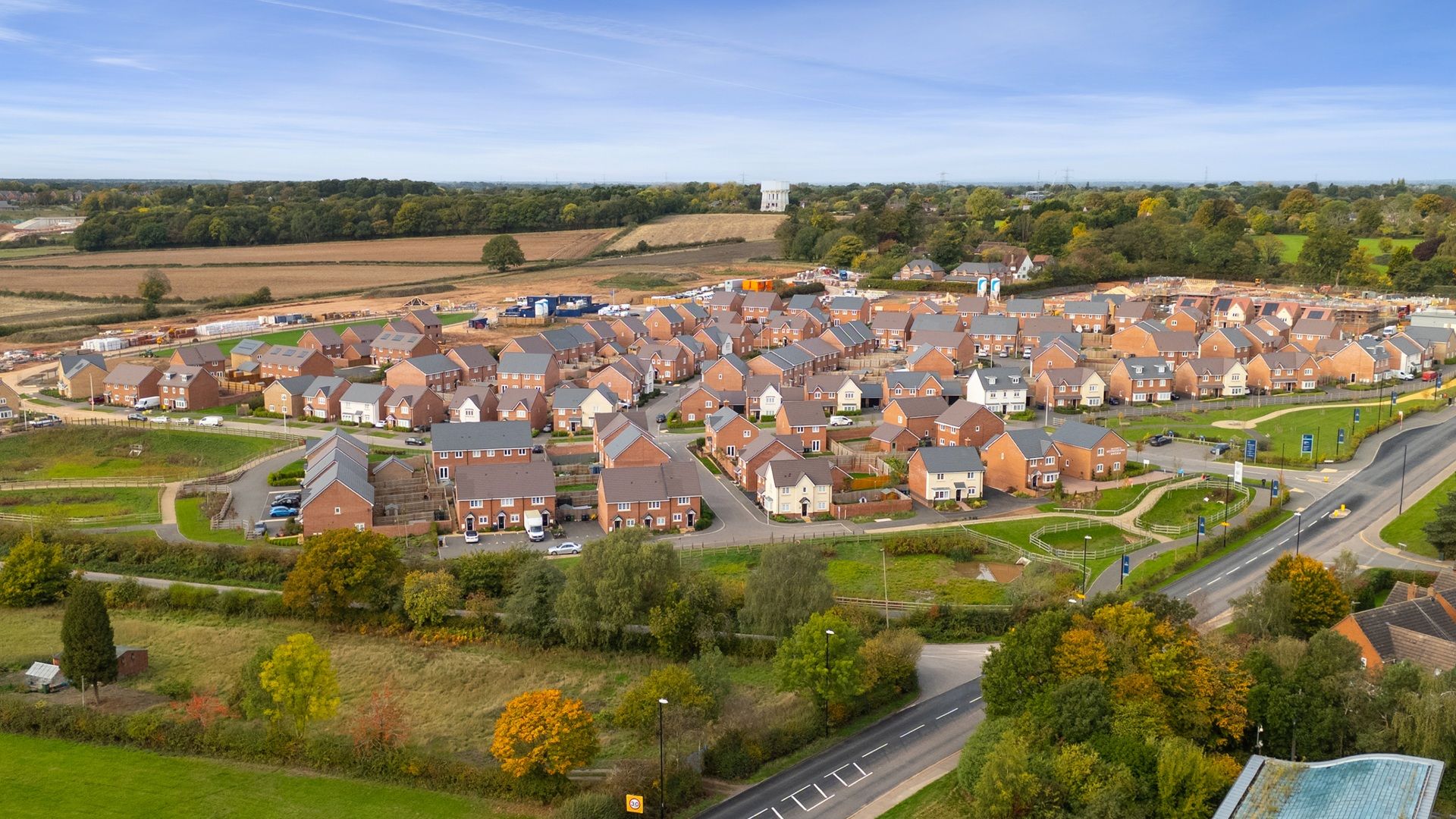 Drone Photography taken at Westwood Park