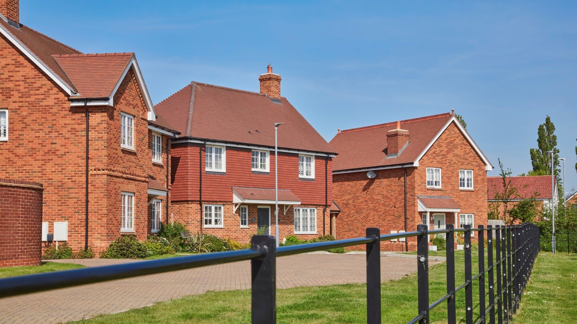Street scene at Crown Meadows