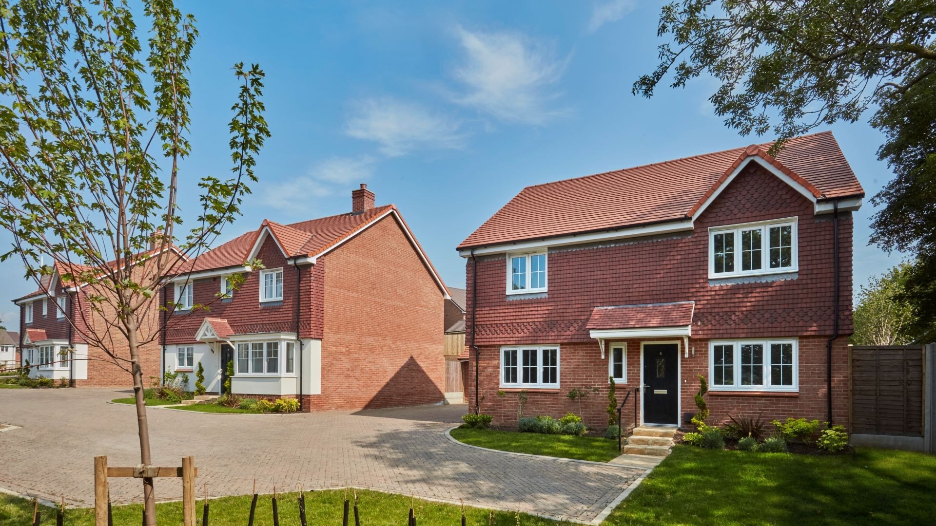 Street scene at Regents Brook