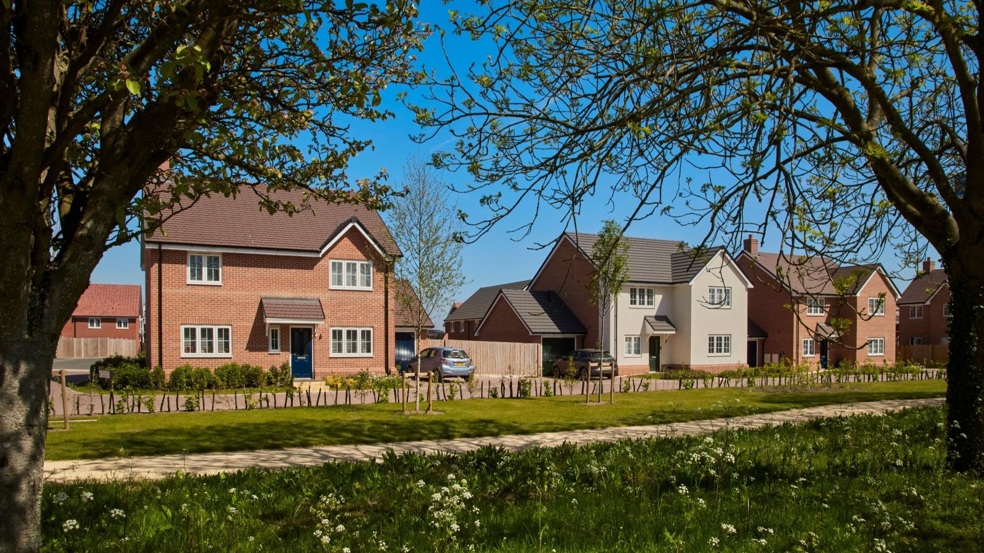 Street scene at Henley Gate