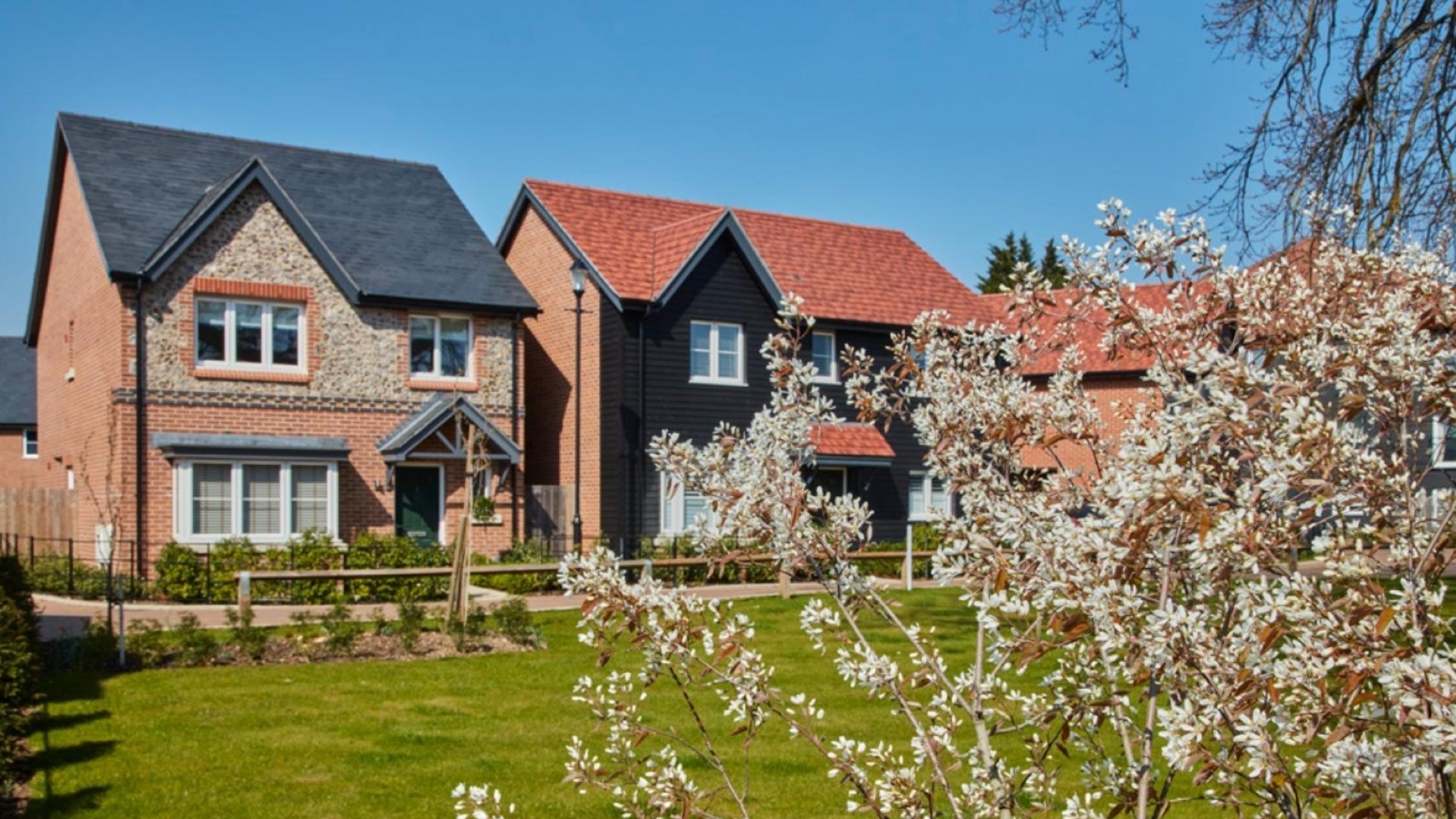 Street scene at Highlands Park