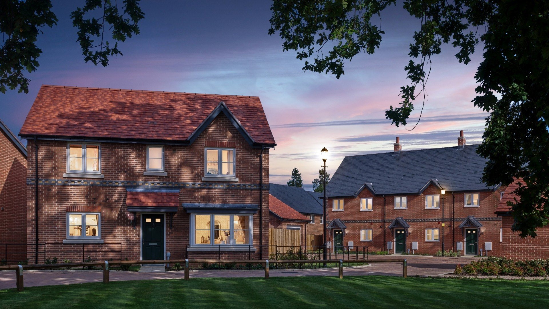 Dusk at Highlands Park