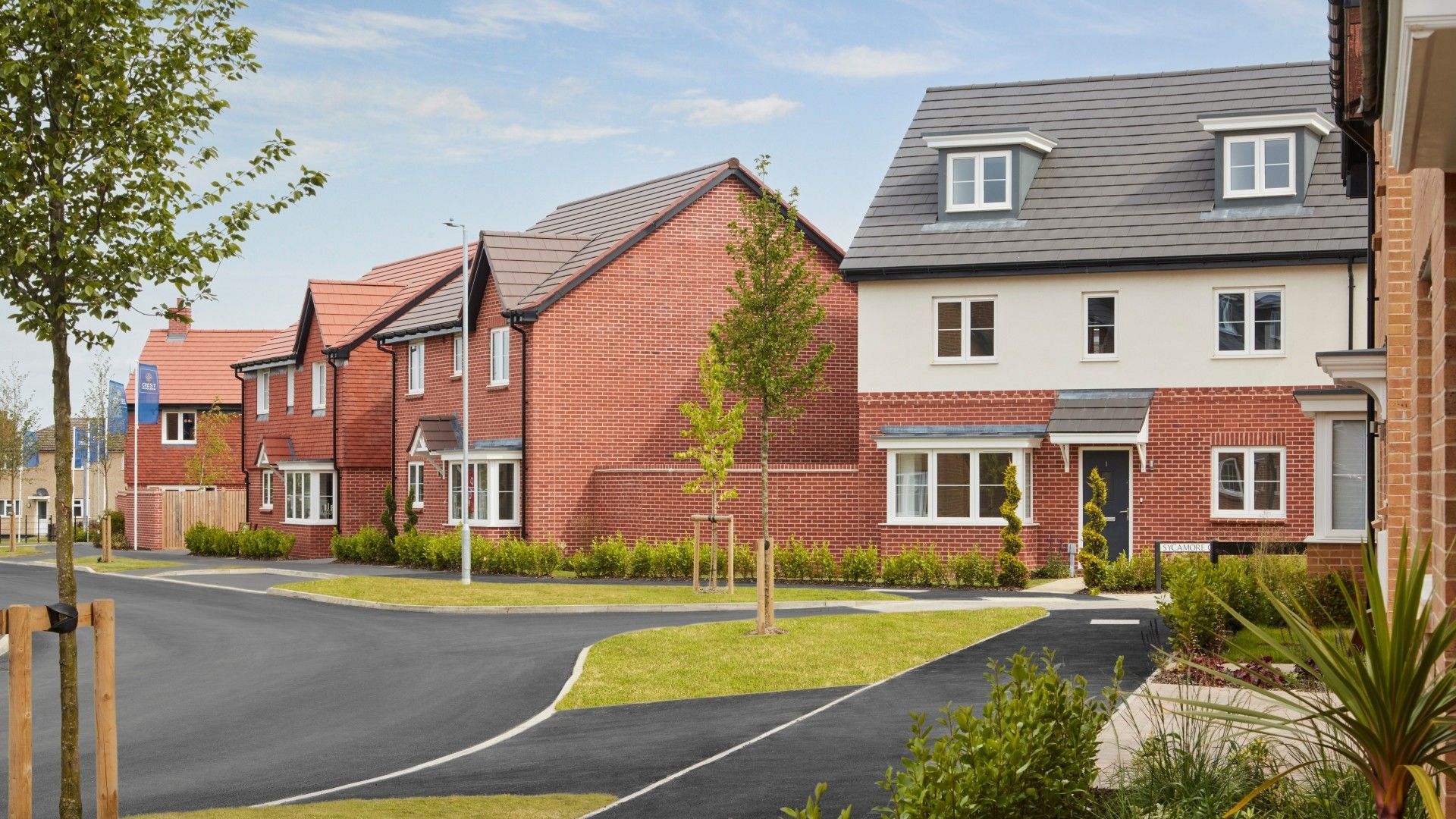 Street scene at Lewin Park