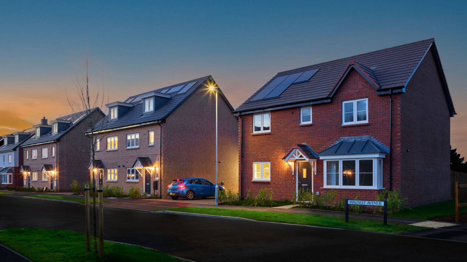 Street scene at Lewin Park 