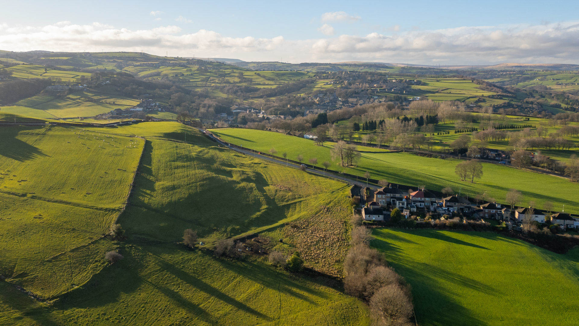 Local Area Photography of Elland Countryside