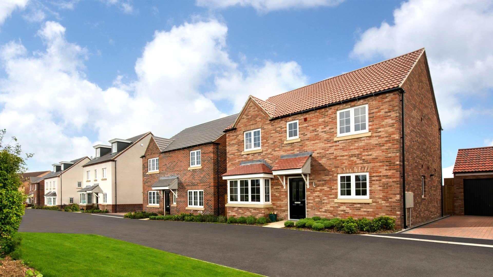 Contemporary new build homes at Copley Park in Sprotbrough, set within a neat and inviting neighbourhood.