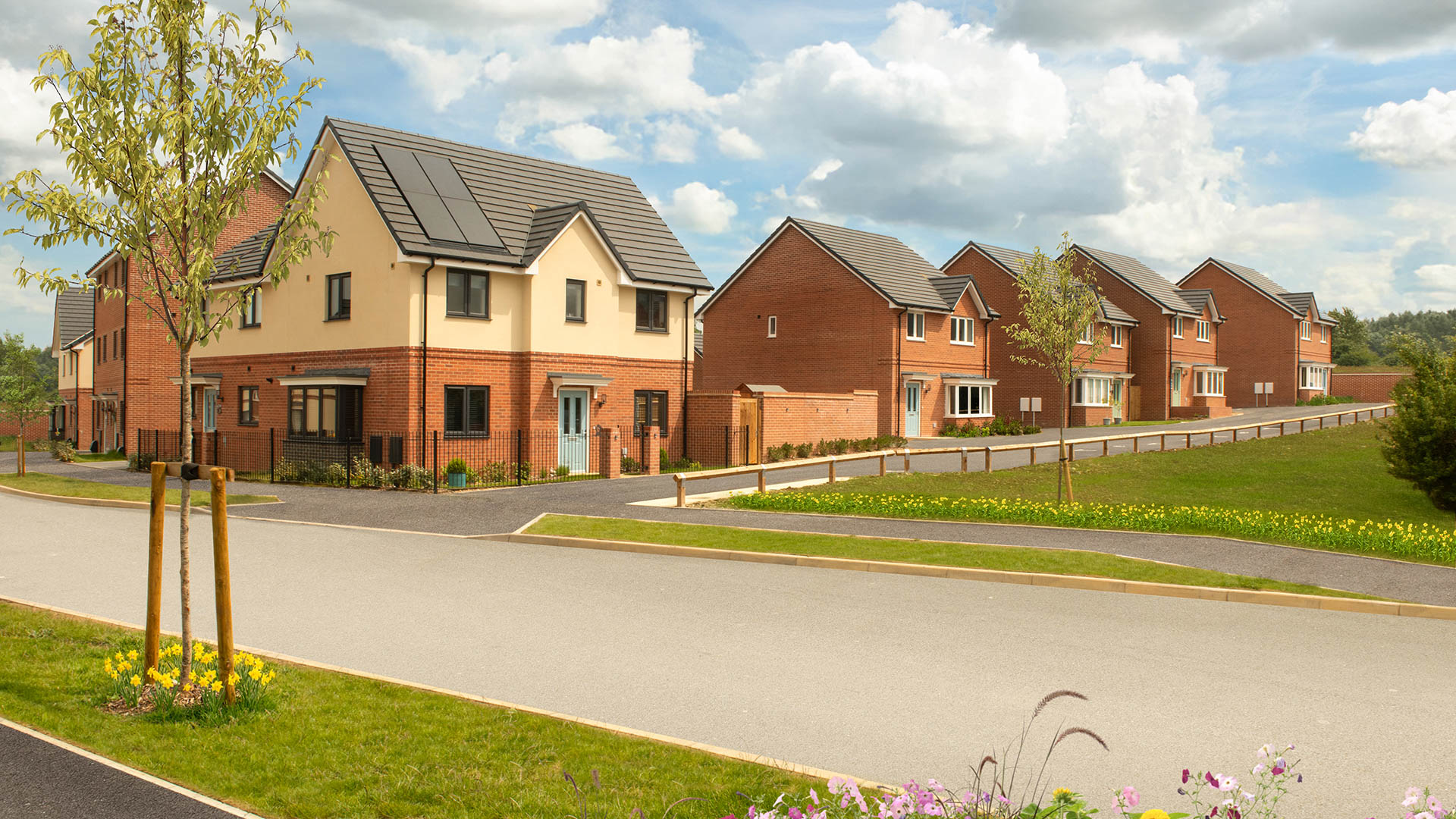 Street Scene Photography taken at Crest Nicholson at Malabar