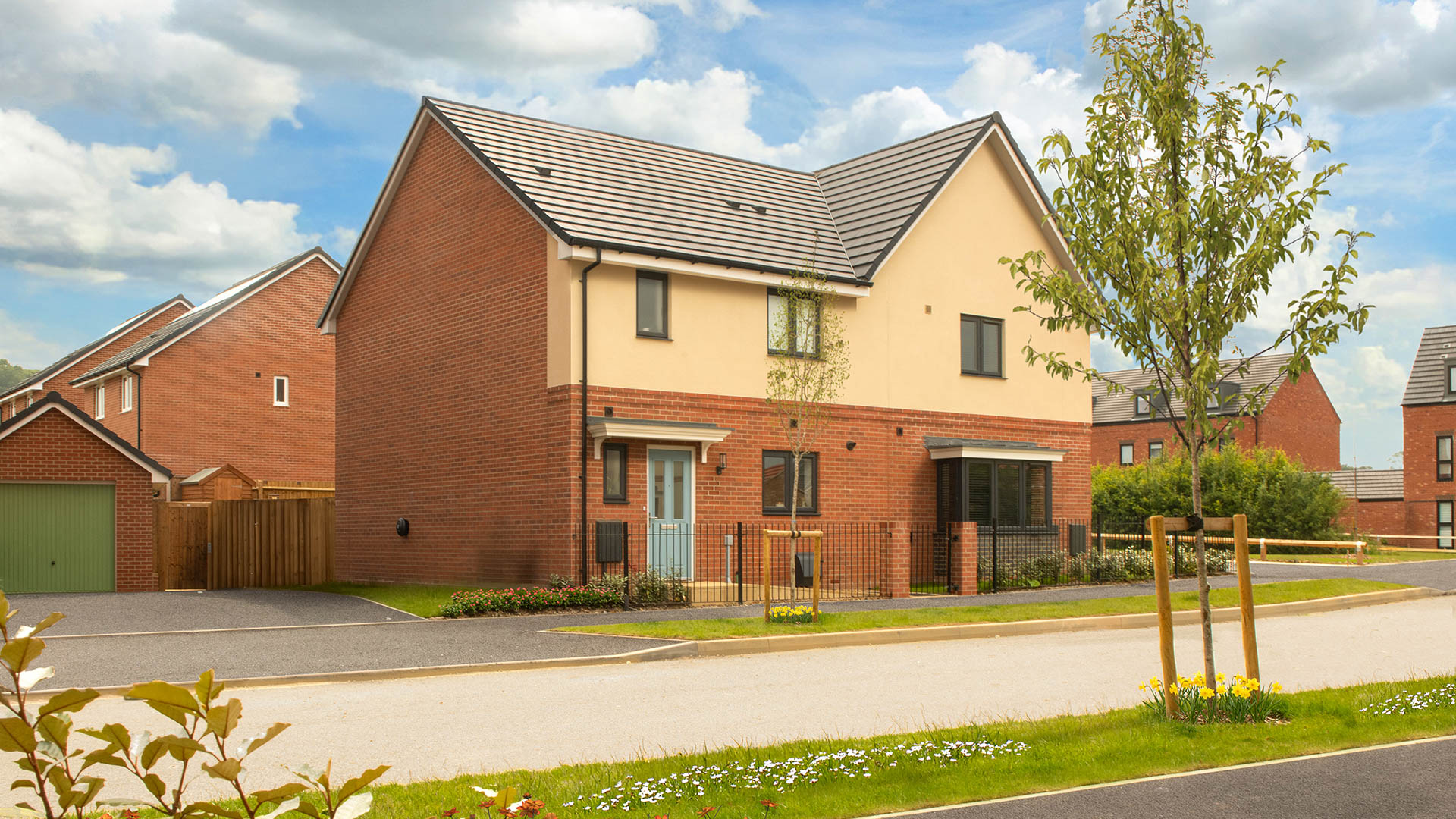 Street Scene Photography taken at Crest Nicholson at Malabar