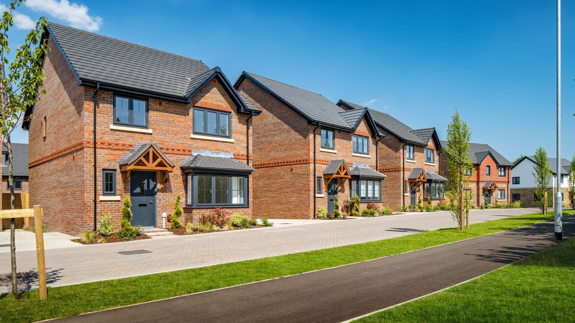 Detached homes at Windsor Gate