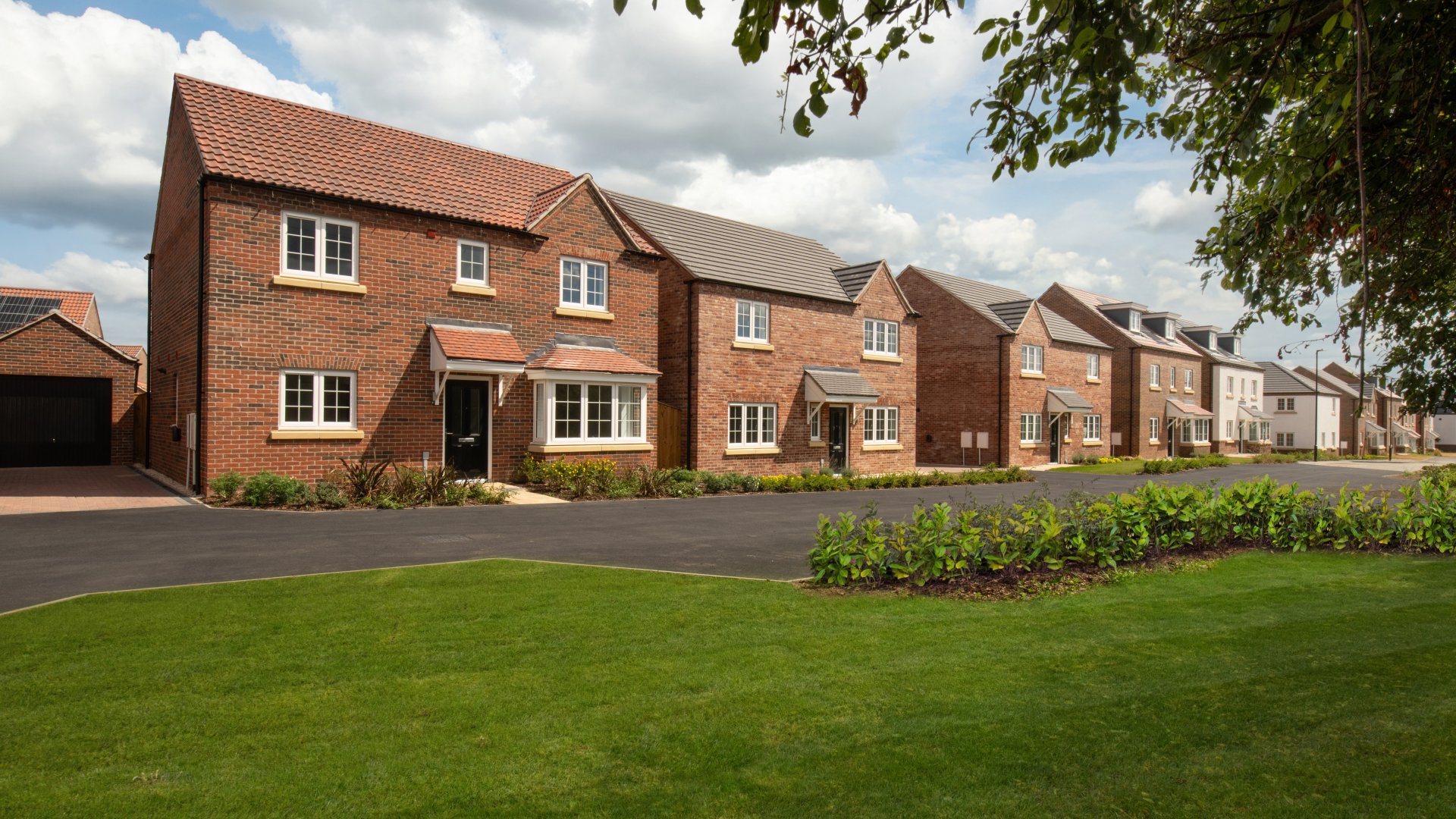 Tranquil new homes at Copley Park in Sprotborough with green space