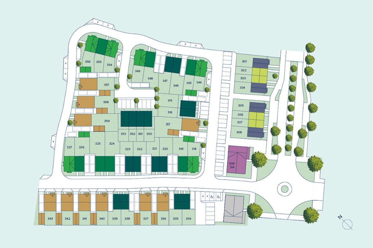 Curbridge Meadows plan