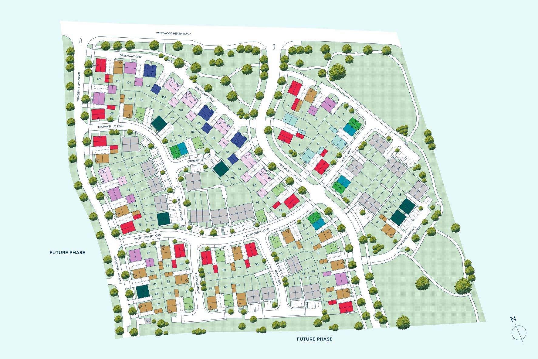 Westwood Park plan