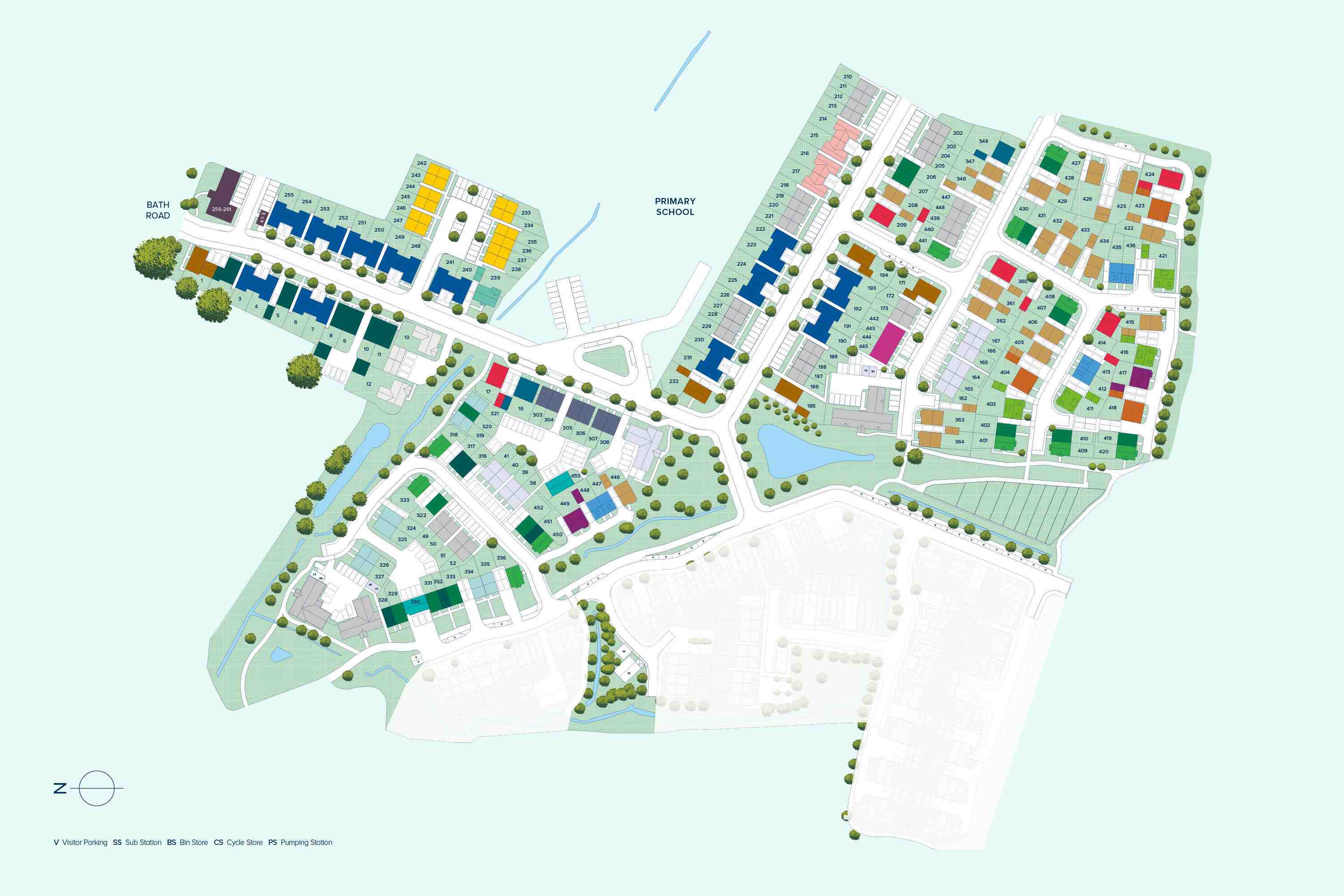 Hygge Park at Keynsham plan