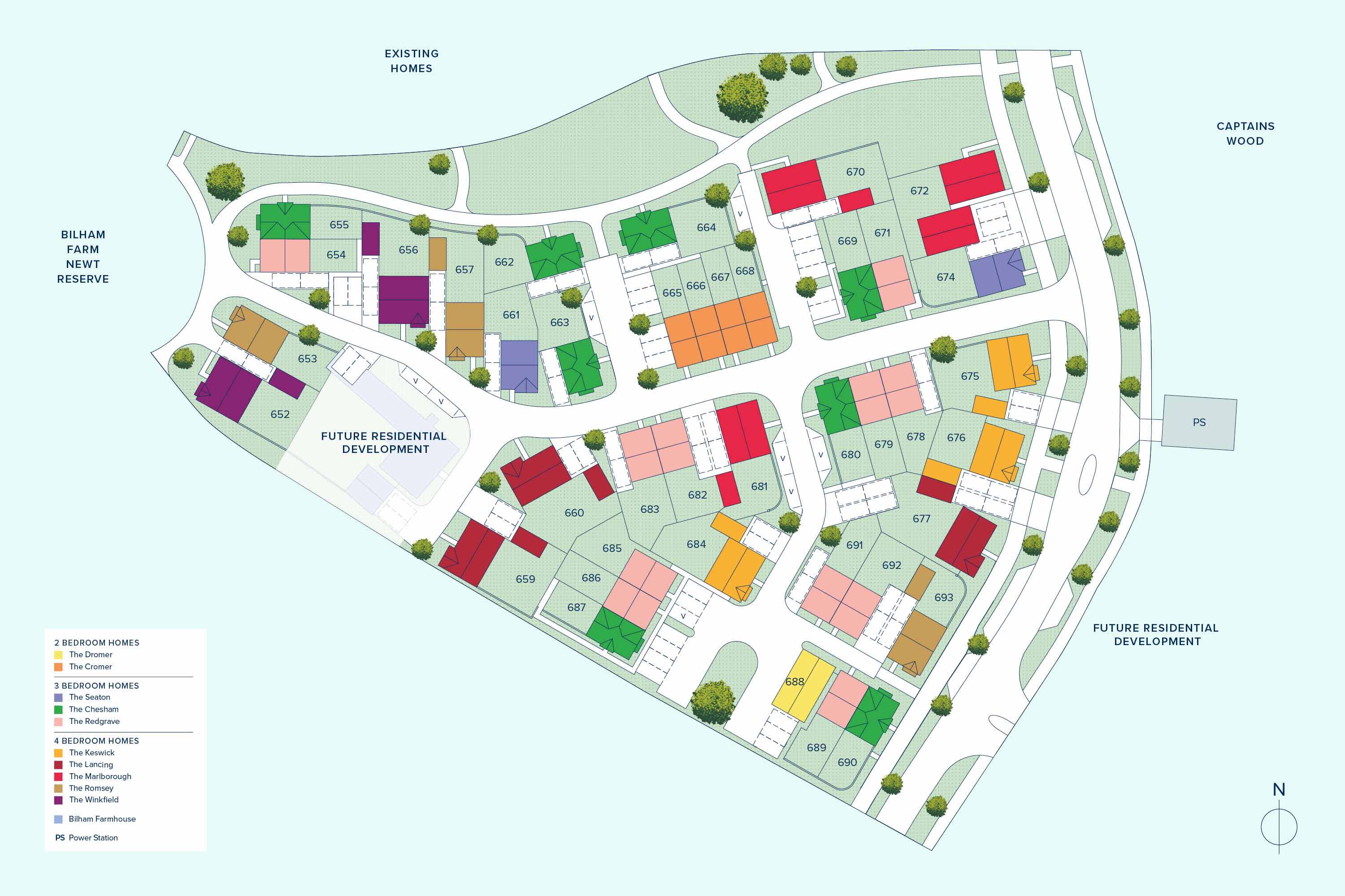 Bilham Lawn plan