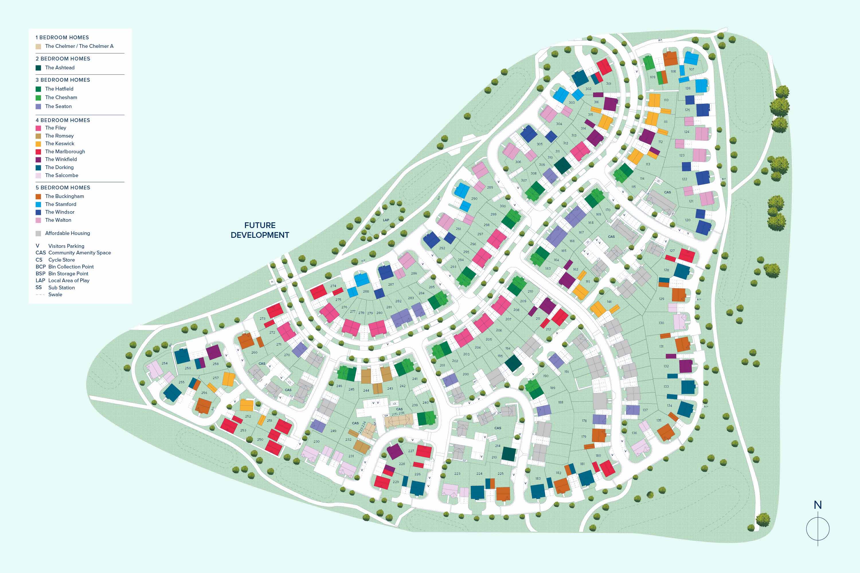 Wycke Place plan