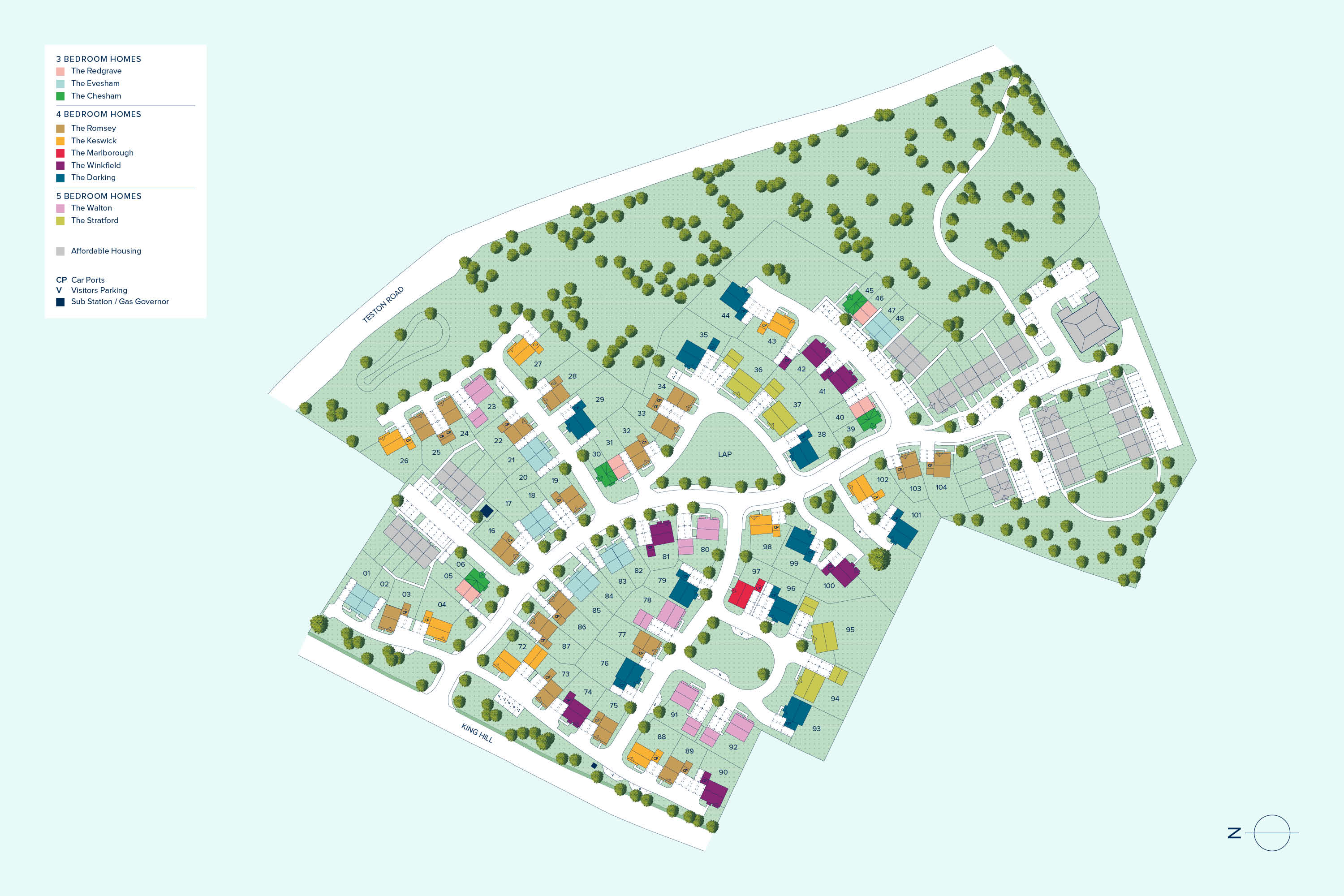 Lancaster Park plan