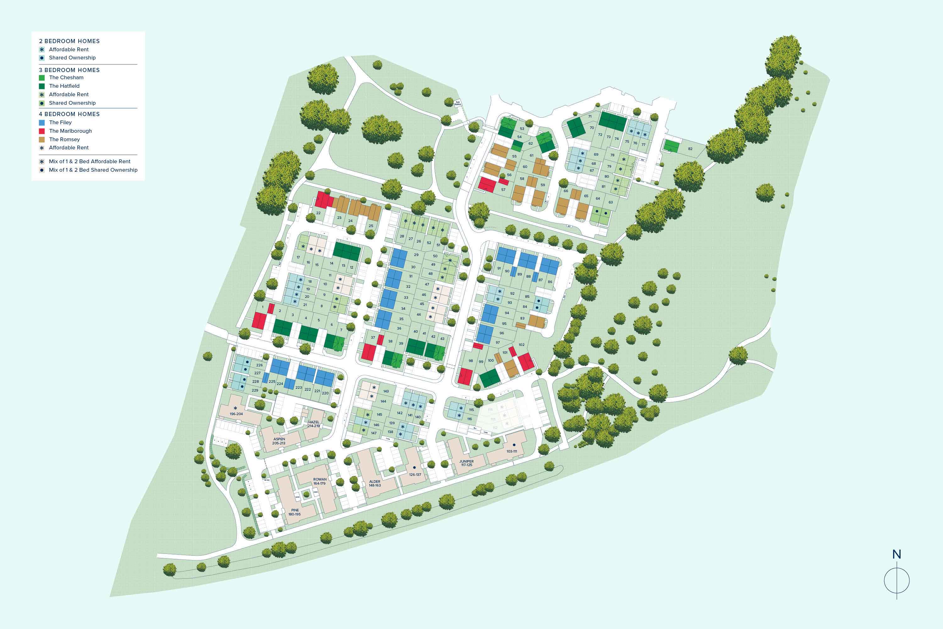 Brooklands Park plan