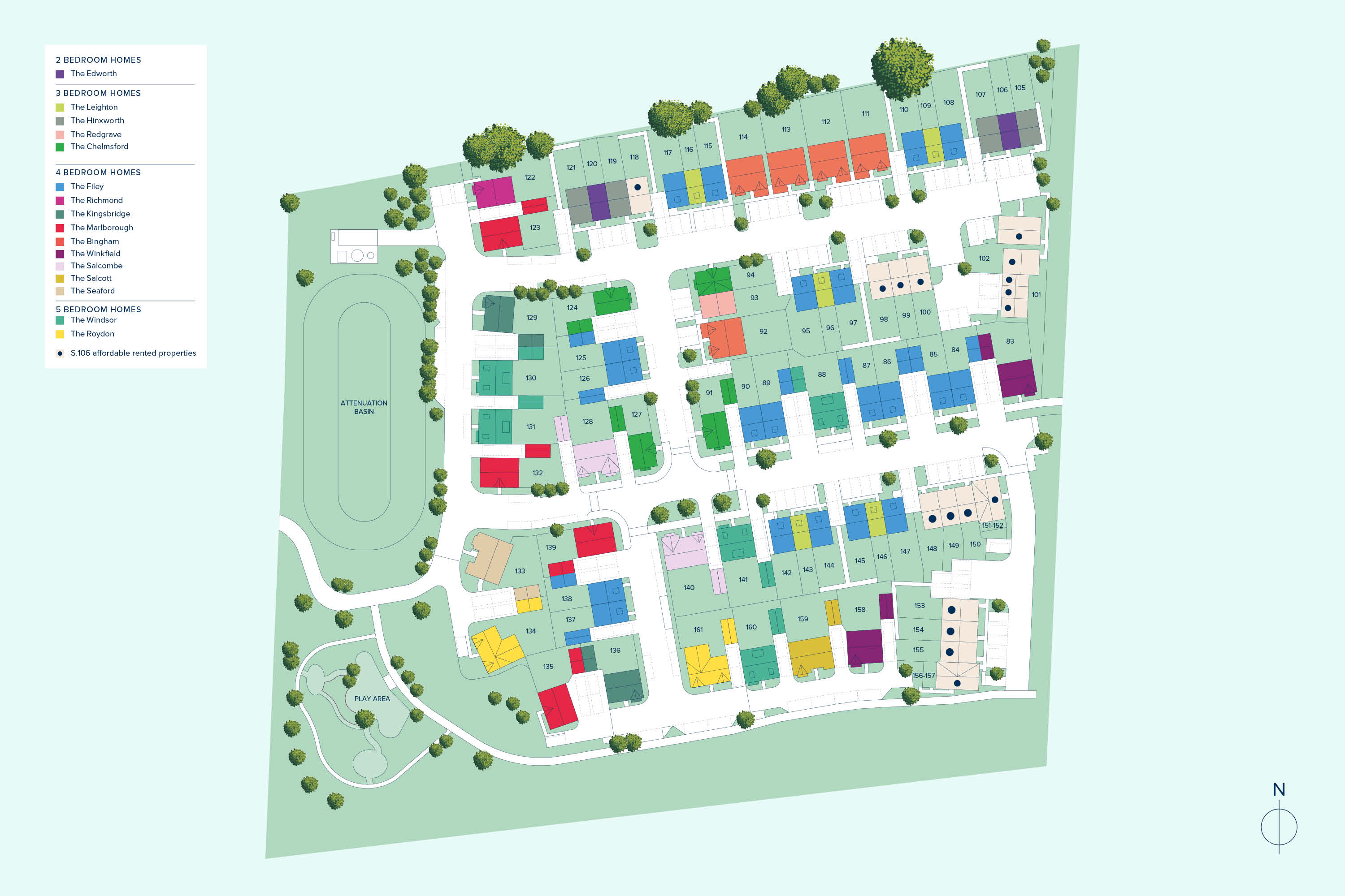 Lewin Park plan