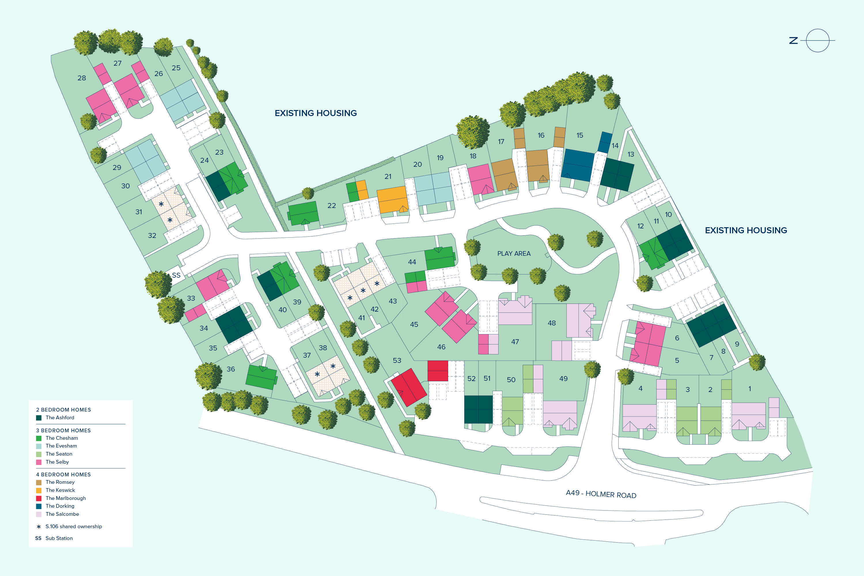 Hereford Grange plan