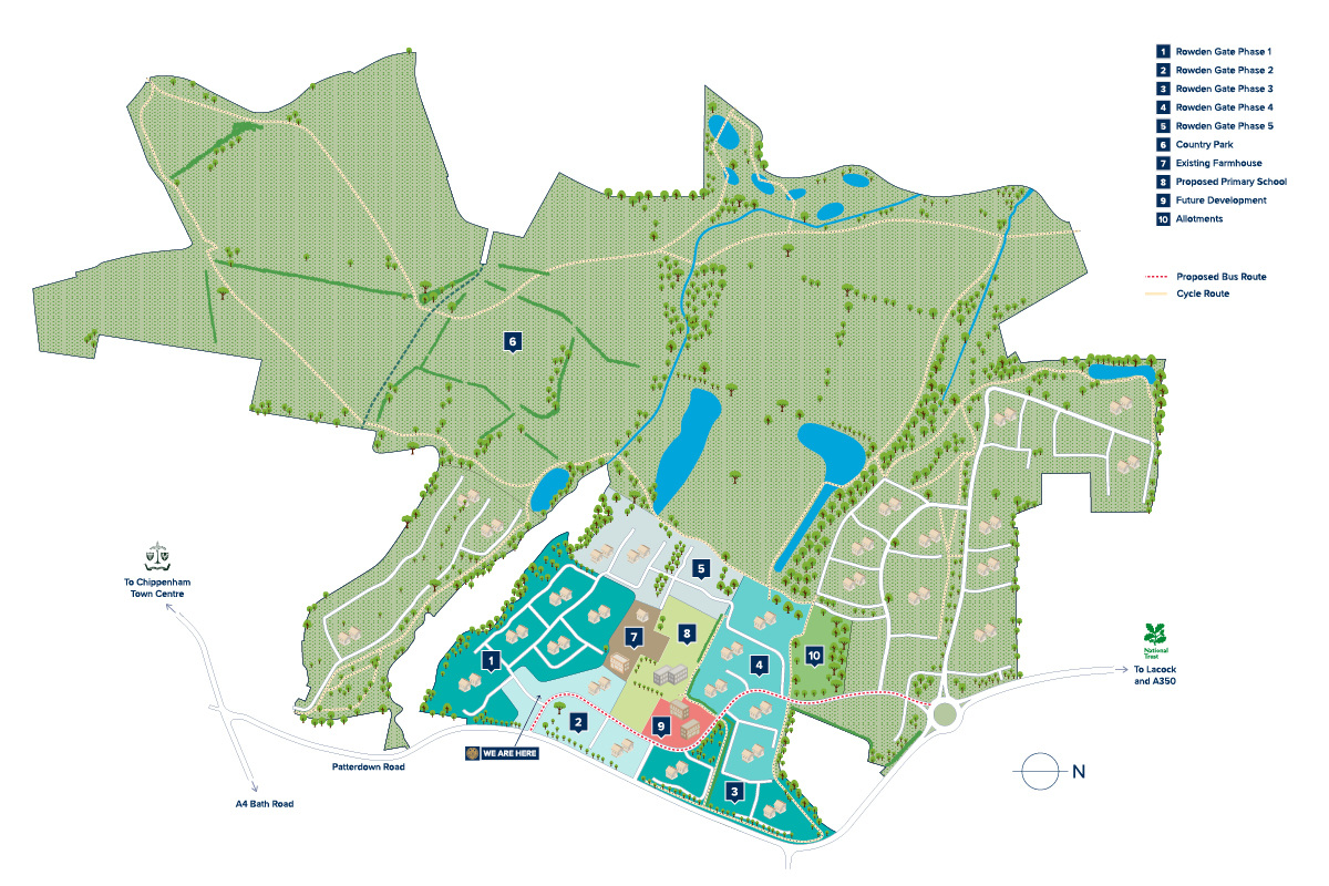 https://www.crestnicholson.com/Rowden Gate Master Plan With Key