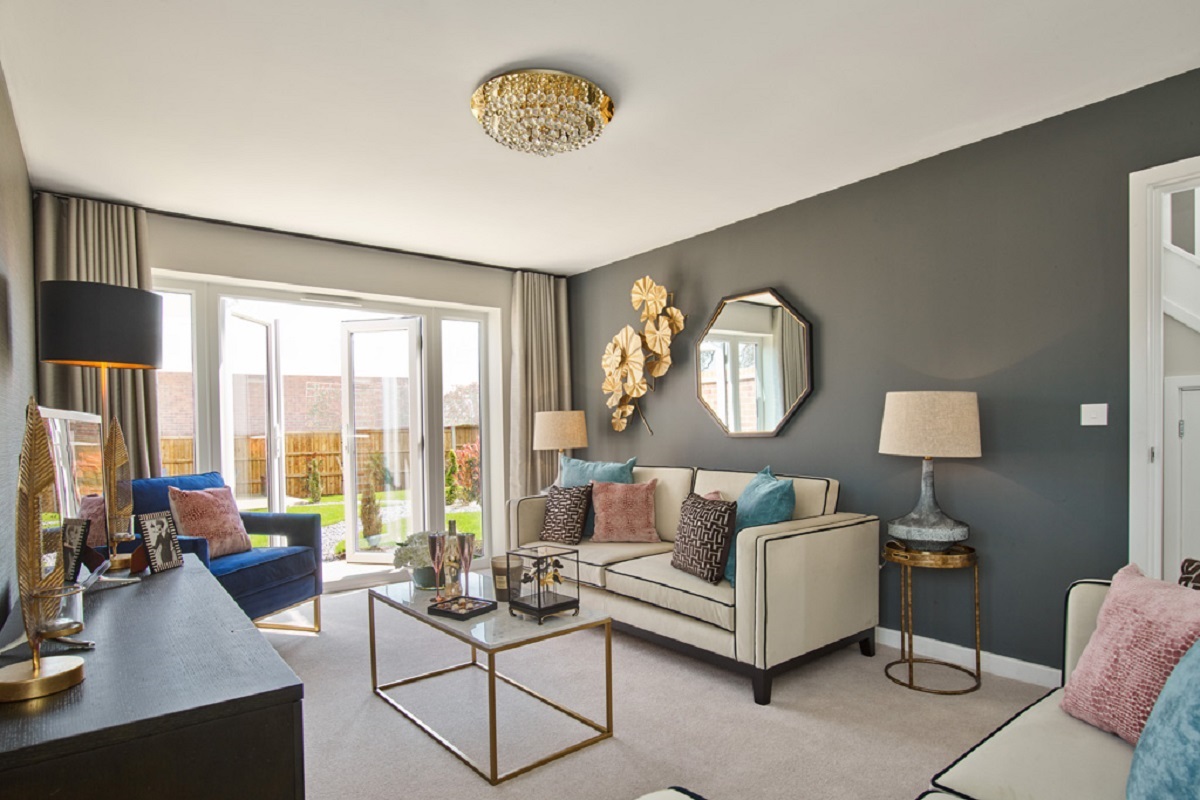 the keswick living room