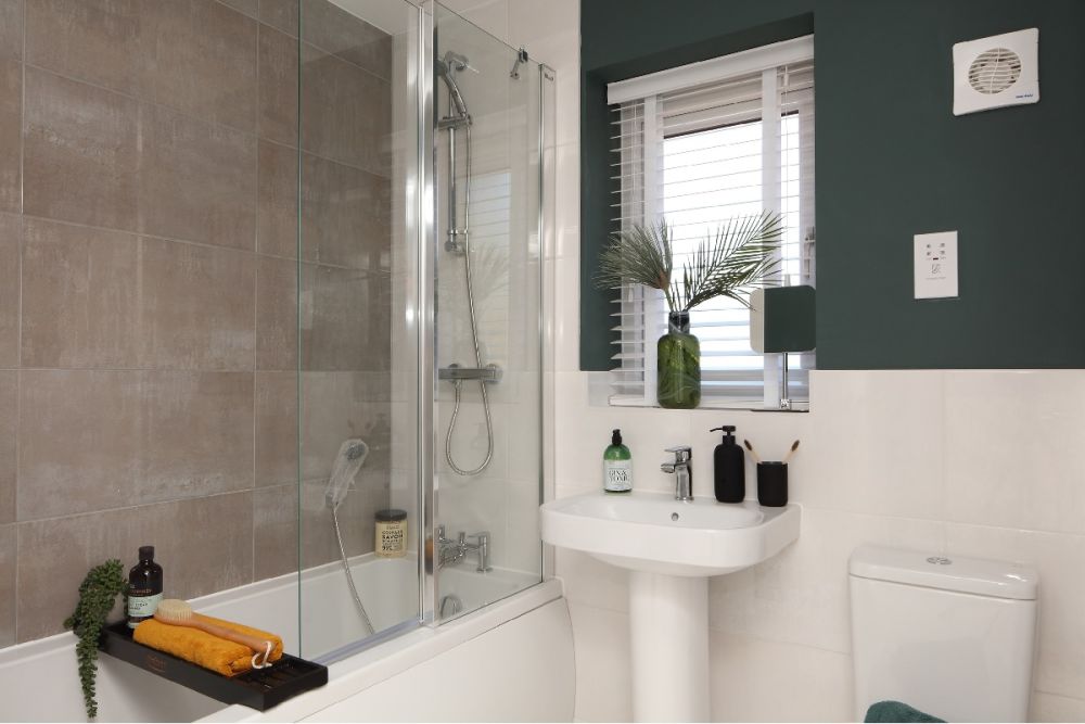 The Seaton - bathroom - New builds Nuneaton 