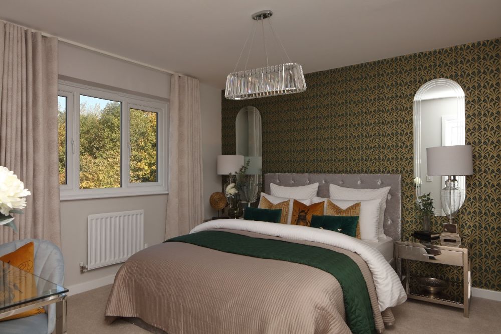 The Seaton - Bedroom 2 - new builds Nuneaton 