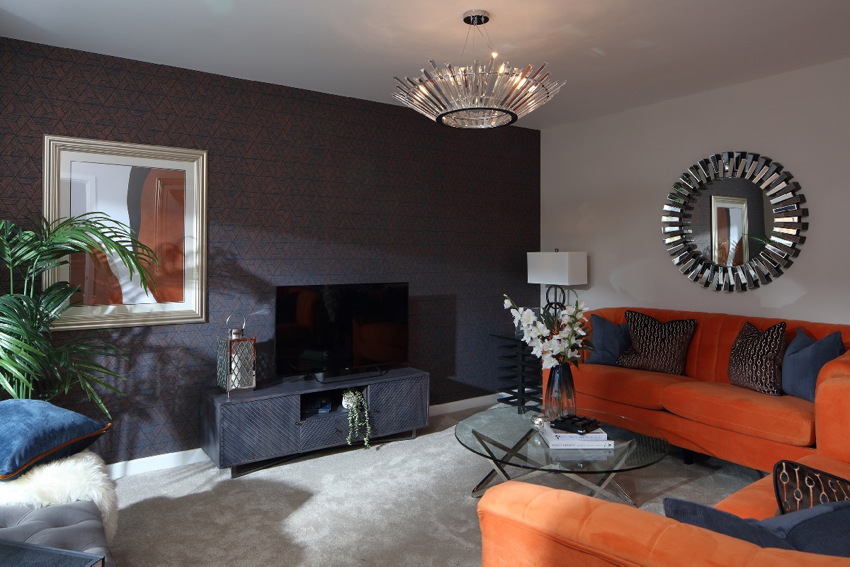 The Romsey - Living room - Sketchley Gardens Nuneaton