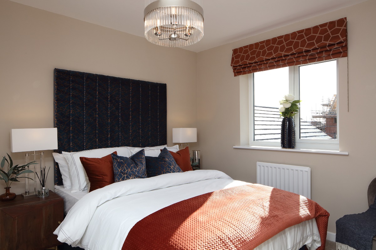 The Salcombe - Bedroom 2 - Homes Ludlow Green 