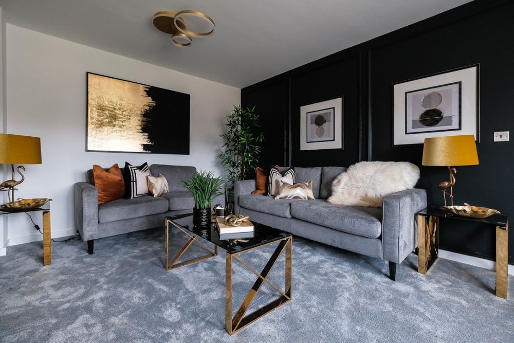 The Whixley - Living room - 5 bedroom homes Ludlow 