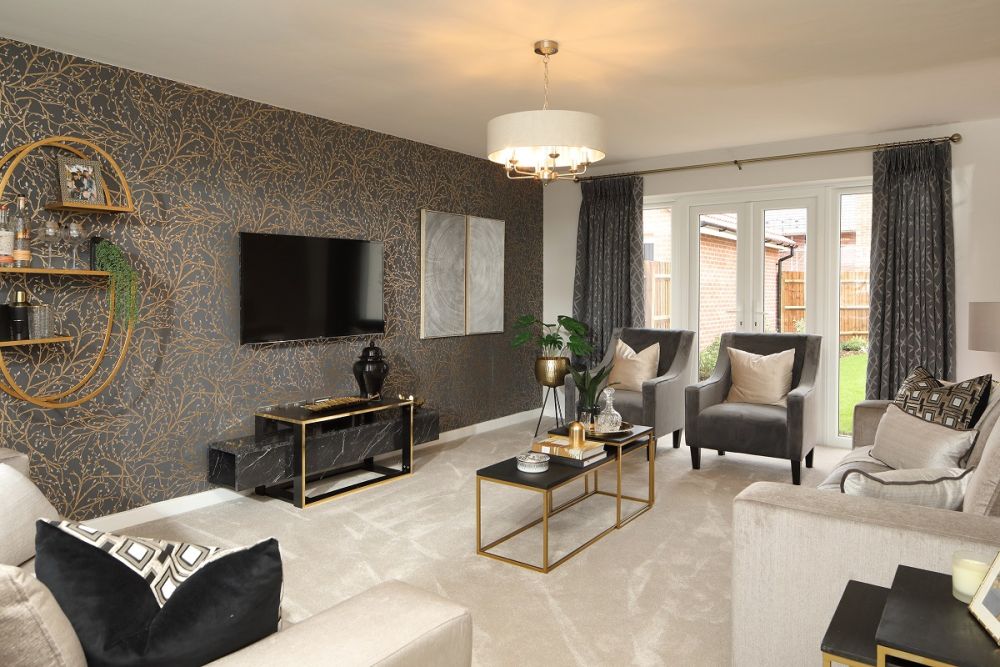 Homes castle donington - The Roydon - living room