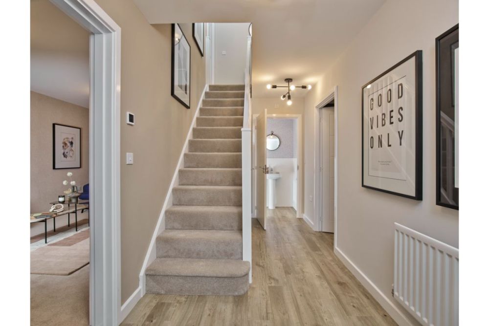 Typical Crest hallway from another development