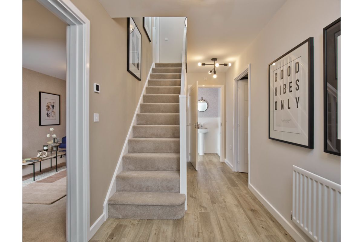 Typical Crest hallway from another development