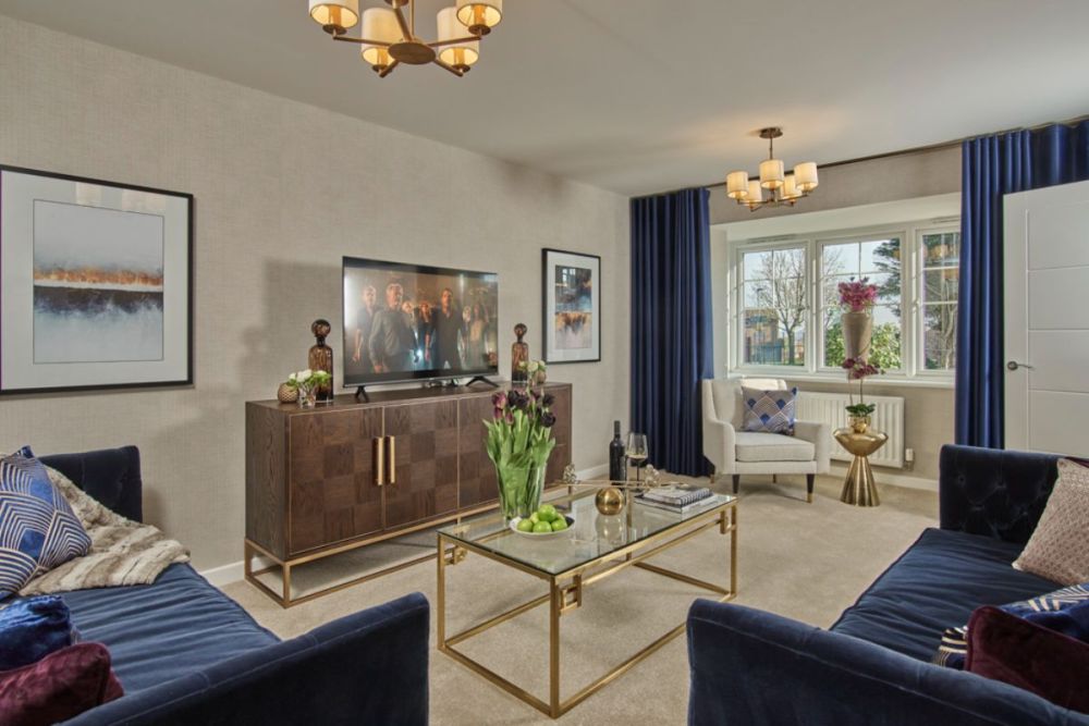 Typical Crest living room from another development