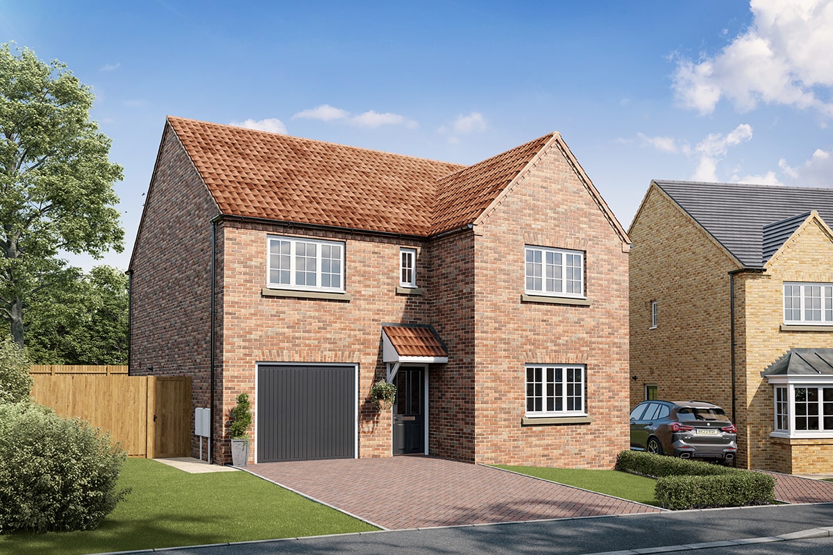 Meadow Fields - The Burford - External - CGI