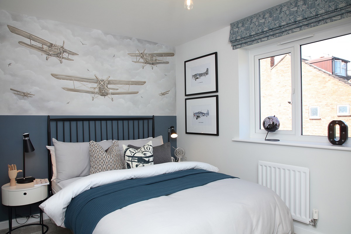 10. Crest Nicholson at Branston Locks - The Dorking - Internals - Bedroom 3