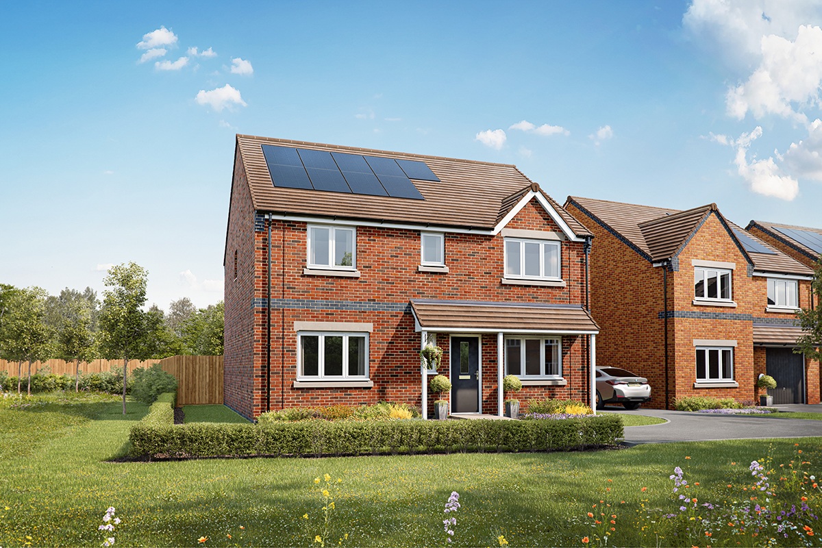 1. Crest Nicholson at Branston Locks - The Dorking - External - CGI