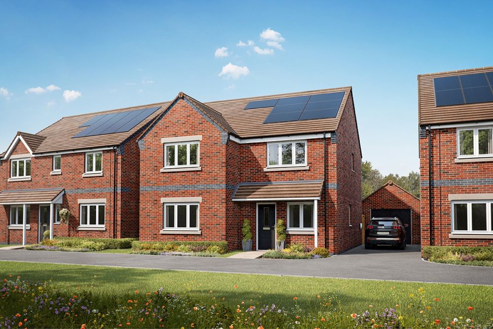 1. Crest Nicholson at Branston Locks - The Dartford - External - CGI