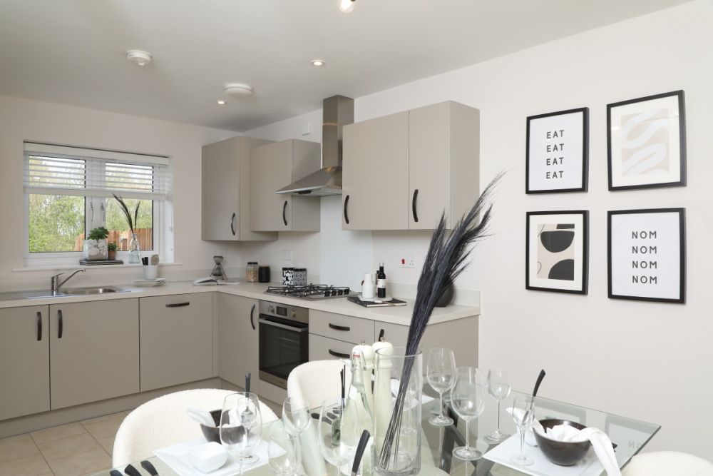 3. Westwood Park - The Redgrave - Internals - Kitchen and Dining Room