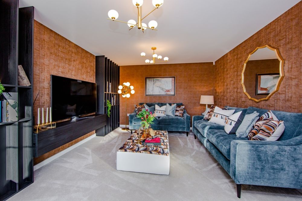 Typical Crest living room from another development