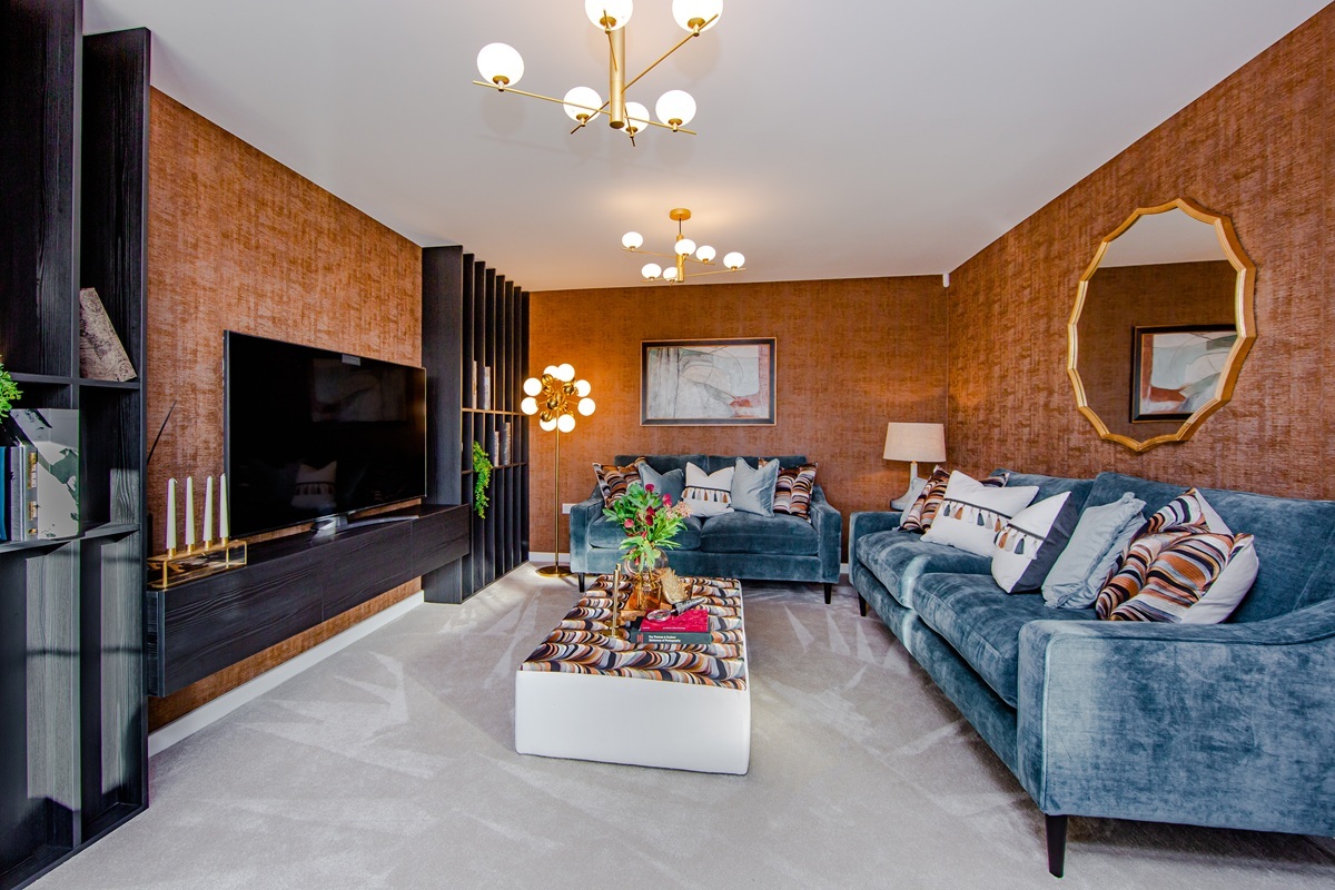 Typical Crest living room from another development