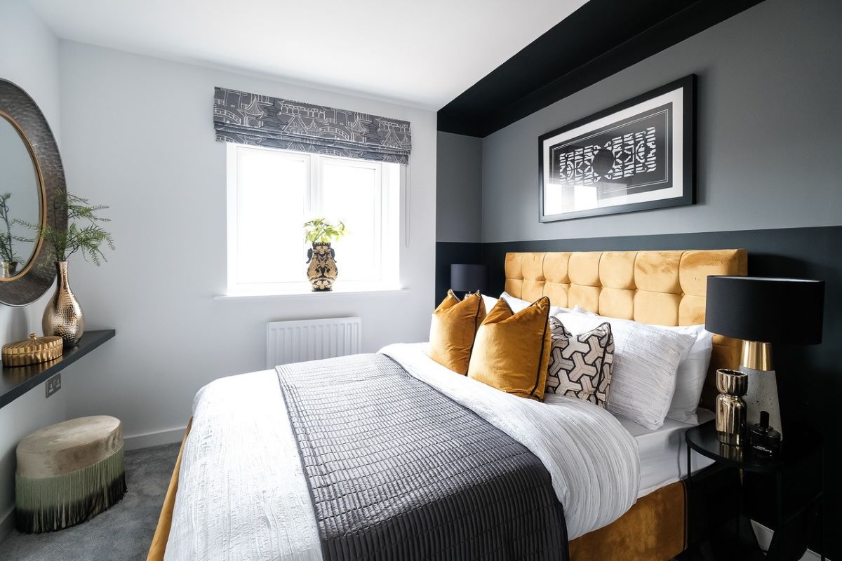 8. Crest Nicholson at Branston Locks - The Whixley - Internals - Bedroom 1 2