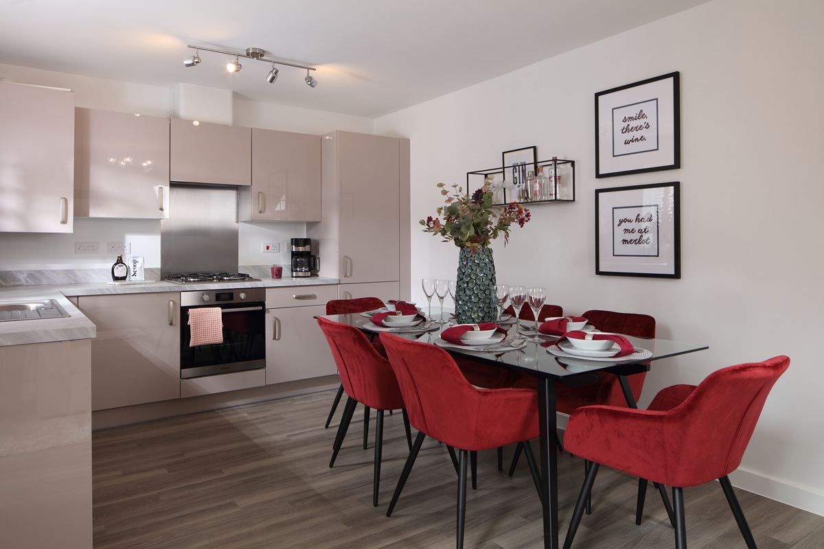 2. Crest Nicholson at Branston Locks - The Seaton - Internals - Kitchen 1