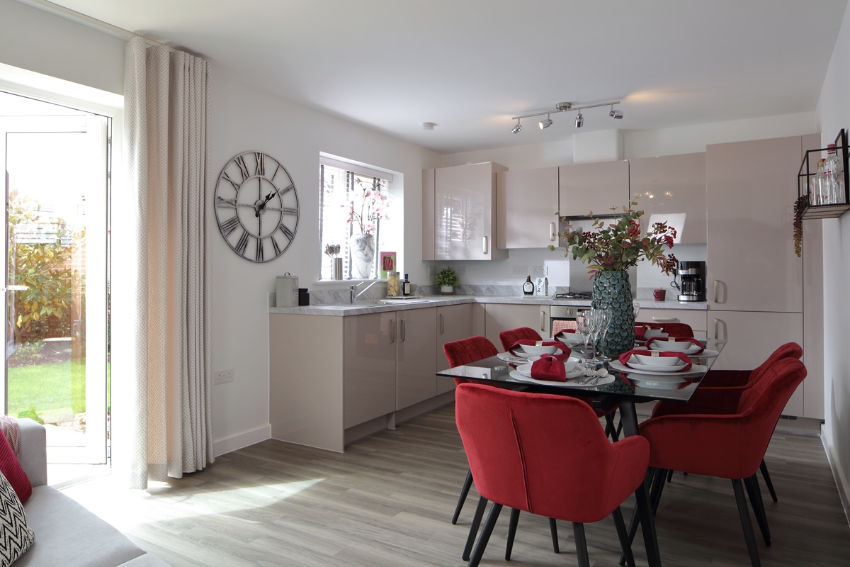 3. Crest Nicholson at Branston Locks - The Seaton - Internals - Kitchen 2