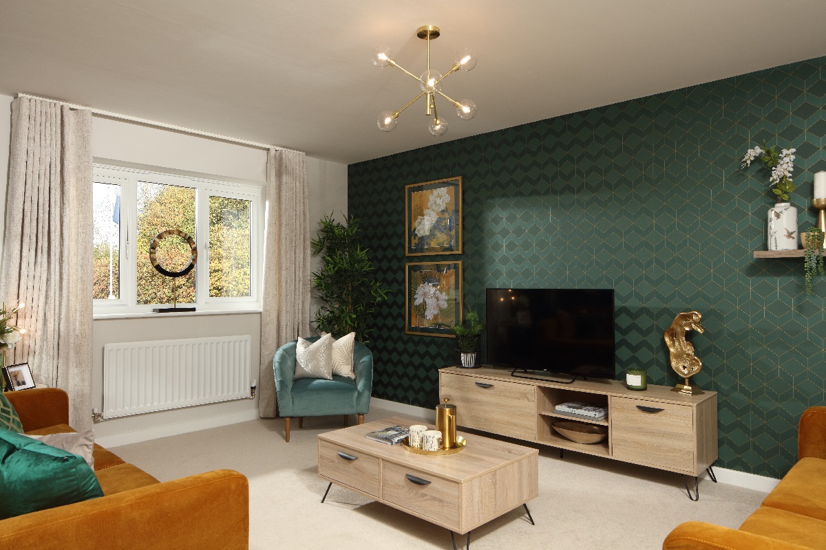 5. Crest Nicholson at Branston Locks - The Seaton - Internals - Living Room